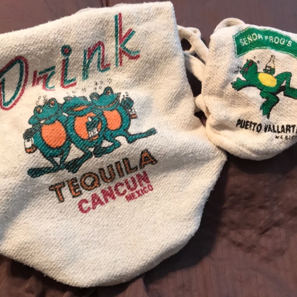 2 Burlap Backpacks for the Price of 1 - Picture 5 of 5